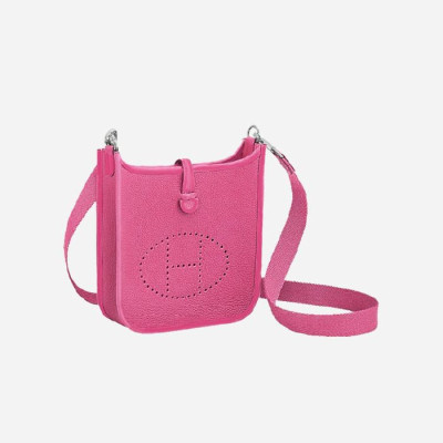 에르메스 여성 에블린 PM Rose shocking - Hermes Womens Evelyne Bag - heb2567z