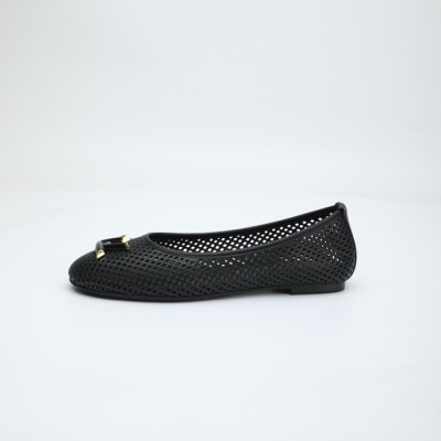 루이비통 여성 블랙 플렛 - Louis vuitton Womens Black Flats - lvs1406x