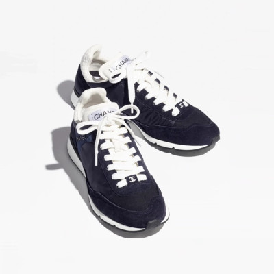 샤넬 여성 블랙 스니커즈 - Chanel Womens Black Sneaker - chs1478x