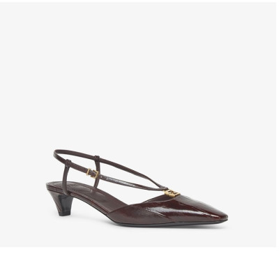 펜디 여성 브라운 슬링백 - Fendi Womens Brown Slingback - fes1498x