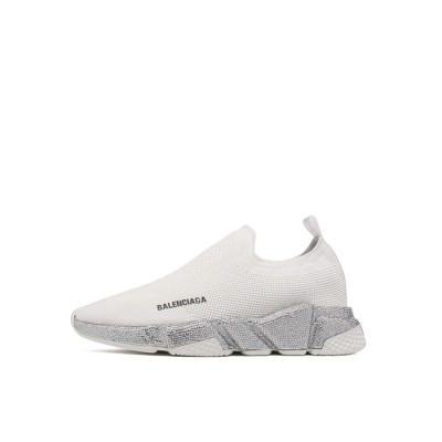 발렌시아가 남/녀 로우탑 스니커즈 - Balenciaga Unisex White Sneakers - bas1568x