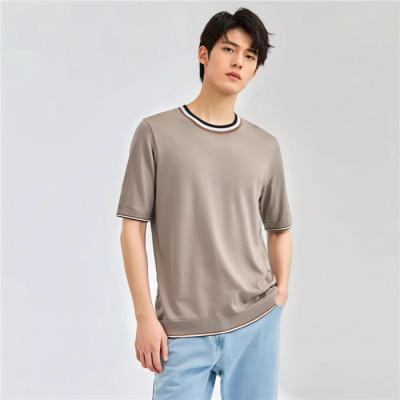 로로피아나 남성 라운드 반팔티 - Loro Piana Mens Round Tshirts - lpc2413x