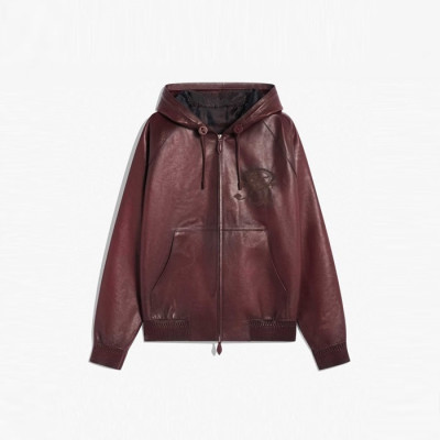 벨루티 남성 가죽 자켓 - Berluti Mens Leather Jackets - bec2506x