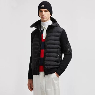 몽클레어 남성 클루니 패치 로고 다운 패딩 - Moncler Mens Down Padding - moc2539x