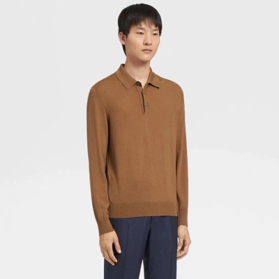 에르메네질도 제냐 남성 폴로 스웨터 - Ermenegildo Zegna Mens Polo Sweater - zec2638x