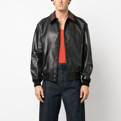 구찌 남성 가죽 자켓 - Gucci Mens Leather Jackets - guc2741x