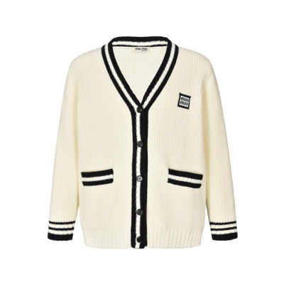 미우미우 남성 브이넥 가디건 - Miumiu Mens V-neck Cardigan - mic2924x