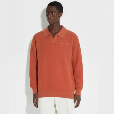 에르메네질도 제냐 남성 폴로 스웨터 - Ermenegildo Zegna Mens Polo Sweater - zec2930x