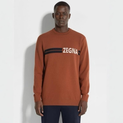 에르메네질도 제냐 남성 라운드 스웨터 - Ermenegildo Zegna Mens Round Sweater - zec3003x