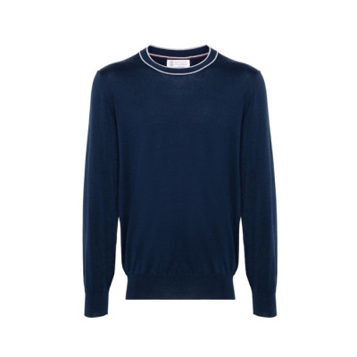 브루넬로쿠치넬리 남성 라운드 니트 - Brunello Cucinelli Mens Round Knitwear - brc3036x