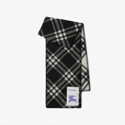 버버리 남/녀 체크 머플러 - Burberry Unisex Flanner Muffler - acc2363x