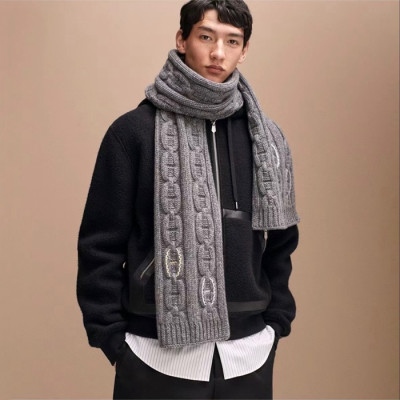 에르메스 남성 베이직 머플러 - Hermes Mens Basic Muffler - acc2431x