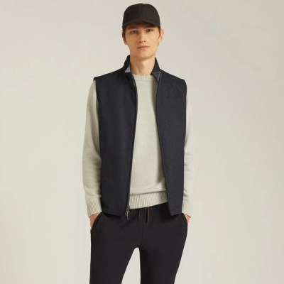 로로피아나 남성 양면 베스트 - Loro Piana Mens Basic Best - lpc3277x