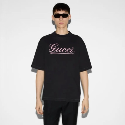 구찌 남성 라운드 반팔 티셔츠 - Gucci Mens Round Tshirt - guc3591x