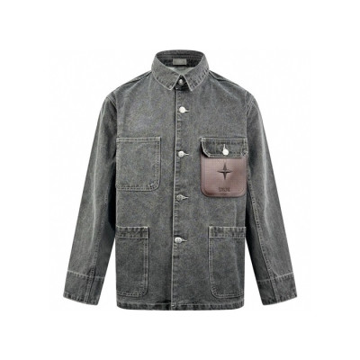 디올 남성 데님 재킷 - Dior Mens Denim Jacket - dic3932x