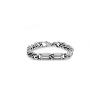 발렌시아가 남성 빈티지 팔찌 - Balenciaga Mens White Gold Bangle - acc2490x