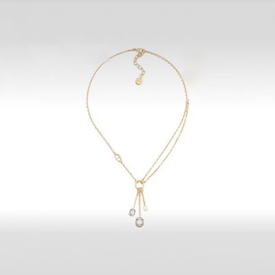 디올 여성 골드 목걸이 - Dior Womens Gold Necklace - acc2505x