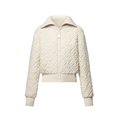 루이비통 여성 집업 스웨터 - Louis vuitton Womens Zip-up Sweater - lvc4060x