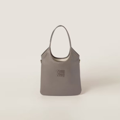 미우미우 여성 가죽 토트백 - Miumiu Womens Tote Bag - mib3201x