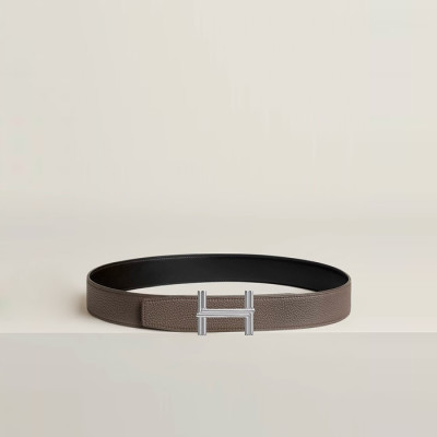 에르메스 남성 리버서블 트레버스 벨트 - Hermes Mens Traverse Reversible Belt - bel36x