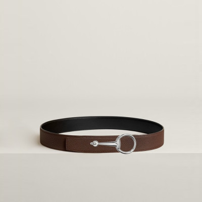 에르메스 남성 리버서블 카사크 벨트 - Hermes Mens Casaque Reversible Belt - bel70x