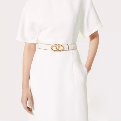 발렌티노 여성 브이 로고 벨트 - Valentino Womens Vlogo Signature Belt - bel106x