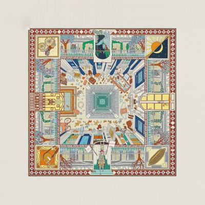 에르메스 여성 실크 스카프 - Hermes Womens Silk Scarf - acc2612x