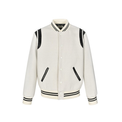 입생로랑 남성 봄버 자켓 - Saint Laurent Mens Bomber Jacket - ysc4291x