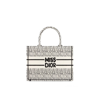 디올 여성 미스 디올 북토트 M1286 - Dior Womens Miss-D Allover Book Tote - dib3231x