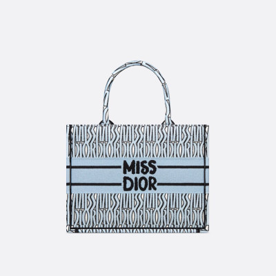 디올 여성 미스 디올 북토트 M1286 - Dior Womens Miss-D Allover Book Tote - dib3233x