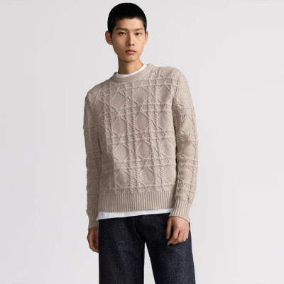 디올 남성 라운드 스웨터 - Dior Mens Round Sweater - dic4395x