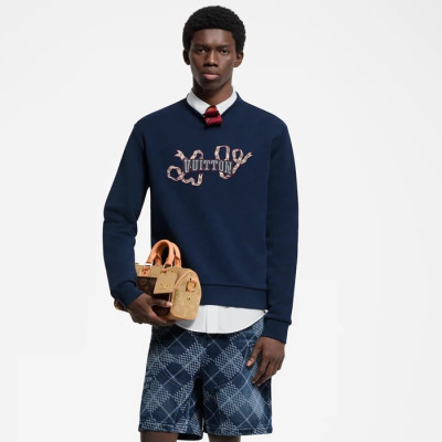 루이비통 남성 라운드 맨투맨 - Louis vuitton Mens Round Tshirt - lvc4409x