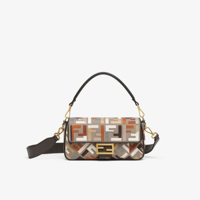 펜디 여성 FF 바게트 백 - Fendi Womens FF Baguette Bag - feb3319x