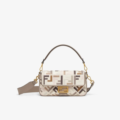 펜디 여성 FF 바게트 백 - Fendi Womens FF Baguette Bag - feb3320x