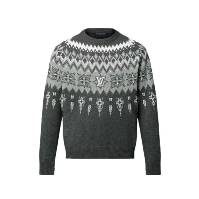 루이비통 남성 라운드 스웨터 - Louis vuitton Mens Round Sweater - lvc4430x