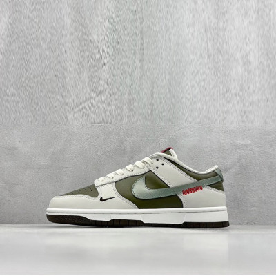 나이키 남/녀 카키 스니커즈 - Nike SB Dunk Low Unisex Sneaker - nis1777x