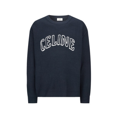 셀린느 남성 라운드 스웨터 - Celine Mens Round Sweater 4566x