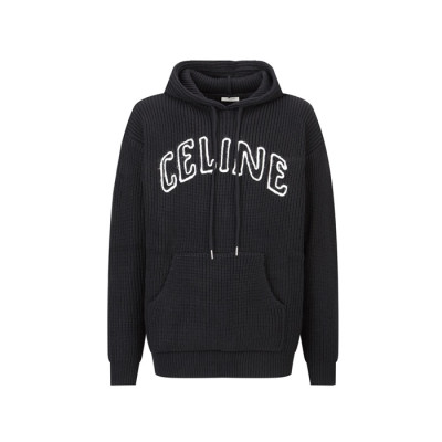 셀린느 남성 후드 니트웨어 - Celine Mens Hood Knitwear - cec4567x