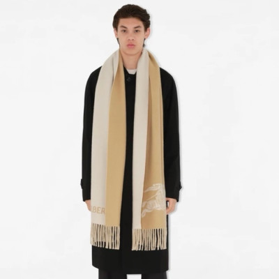 버버리 남/녀 양면 머플러 - Burberry Unisex Reversible Muffler - acc2977x