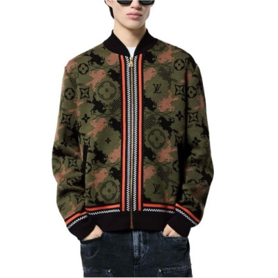 루이비통 남성 집업 스웨터 - Louis vuitton Mens Zip-up Sweater - lvc4773x