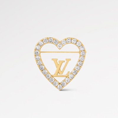 루이비통 여성 골드 브로치 - Louis vuitton Womens Gold Brooch - acc3161x