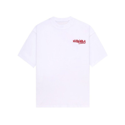 메종 마르지엘라 남성 라운드 반팔 티셔츠 - Maison Margiela Mens Round Tshirt - mac4828x