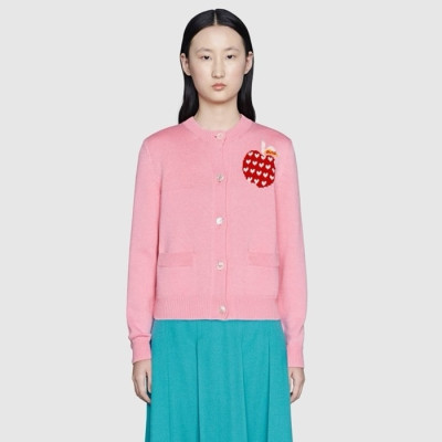 구찌 여성 브이넥 가디건 - Gucci Womens V-neck Cardigan - guc4841x