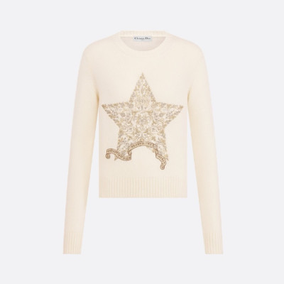 디올 여성 라운드 스웨터 - Dior Womens Round Sweater - dic4854x