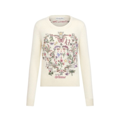 디올 여성 라운드 스웨터 - Dior Womens Round Sweater - dic4949x