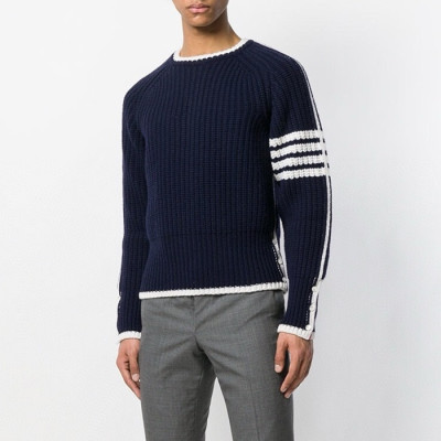 톰브라운 남성 라운드 스웨터- Thom Browne Mens Round Sweater - thc4962x