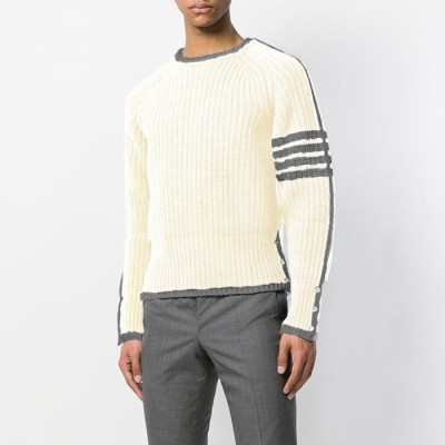 톰브라운 남성 라운드 스웨터- Thom Browne Mens Round Sweater - thc4963x