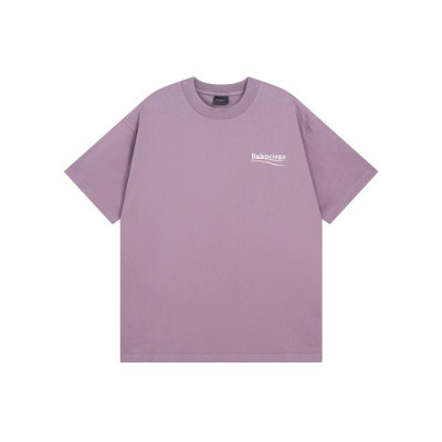 발렌시아가 남성 라운드 반팔 티셔츠 - Balenciaga Mens Round Tshirt - bac5019x