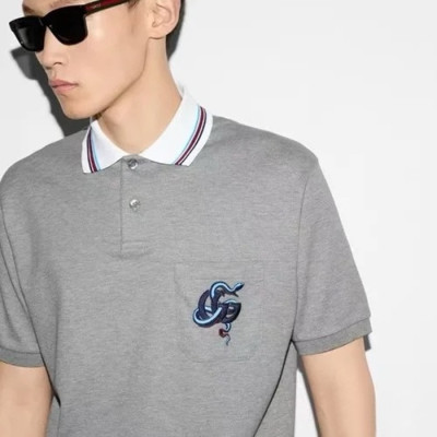 구찌 남성 폴로 반팔티 - Gucci Mens Polo Tshirt - guc5083x