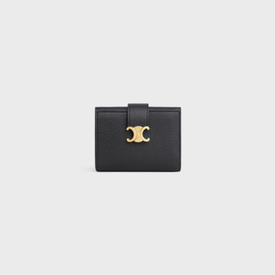 셀린느 여성 트리오페 반지갑 - Celine Womens Triomphe Wallet - cew264x